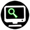 zum Online-Katalog DBB - Icon mit PC mit Lupe